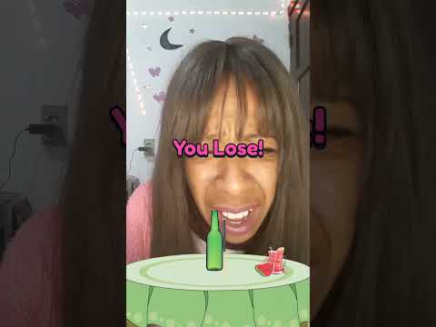 ASMR O PALITO NA GARRAFA #shortsvideo #shorts
