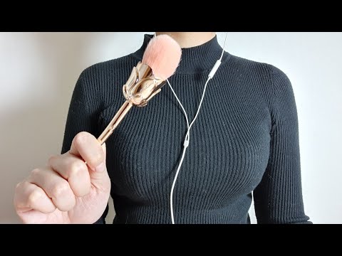 ASMR 시각적 팅글 | 단어반복(뽀득,새근,톡,빙글빙글,도로롱) | trigger words, brushing, tapping