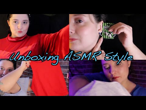 Unboxing [Soft Spoken] ASMR with Crinkles & Tapping