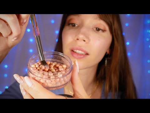 ASMR | Madame Deuxdetense te maquille (roleplay doux / lent)