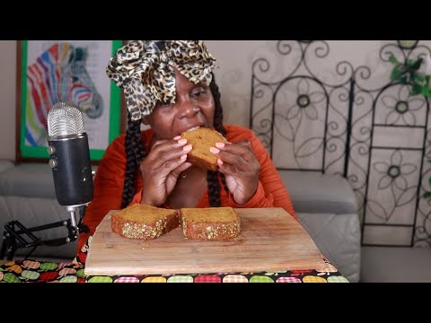 PUNKIN LOAF ASMR EATING SOUNDS