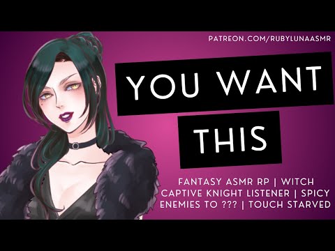 Mysterious Witch Tempts You [Fantasy RP] [ASMR] [Enemies to ???] [Witch Speaker] [Knight Listener]