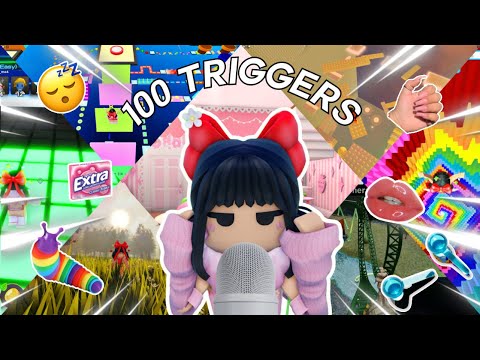Roblox ASMR ~ 100 triggers in 10 MINUTES! ⚡️ LOTS of TINGLES! (3K Special!)
