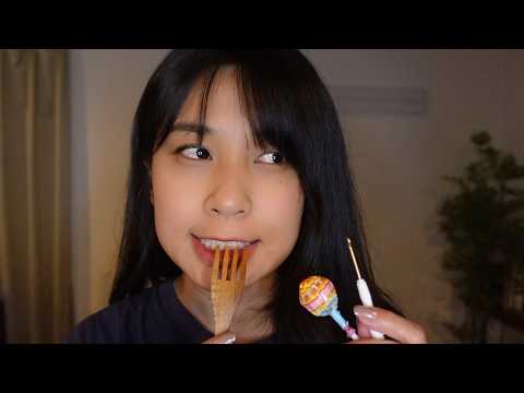 【ASMR】歯をタッピング🦷✨爪・フォーク・キャンディタッピング
