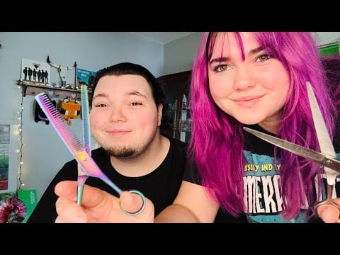 Haircut on my Brother ✂️ ASMR 