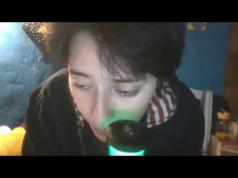 ASMR en vivo cantando susurros mouth sounds para dormir ya!