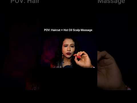 Asmr Hair cut and oil Scalp massage #asmr #banglaasmr #sleepasmr #tingles #asmrtapping #bengaliasmr