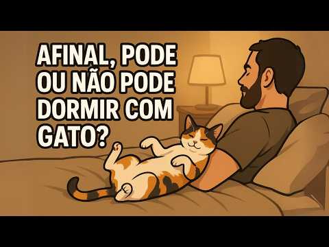 Dormir com o gato é certo ou errado? Veja o que os especialistas dizem
