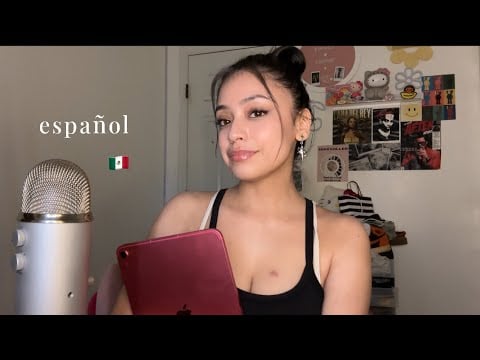 ASMR - Teaching You Spanish 🇲🇽 (easy)