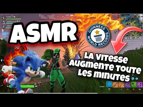 ASMR Français • Sauf que La VITESSE AUGMENTE toutes les MINUTES 😴💤 (Fast & tu vas rien comprendre 😭)
