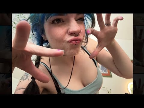 ASMR *CHAOTIC LOFI* AROUND MY ROOM | BackGround Tracing, Mouth Sounds, Scratching & Tapping UPCLOSE