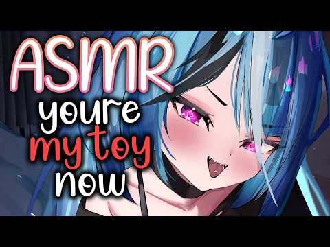 【3DIO ASMR】Goth Girl IGNORES You (You're Her Toy Now) Personal Attention, Hair Play, & More ♡