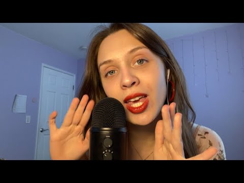 ASMR Fast/ Tapping, gripping, mouth sounds, hand sounds, random triggers