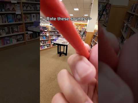 ASMR Rate These Triggers #asmr #shorts #publicasmr