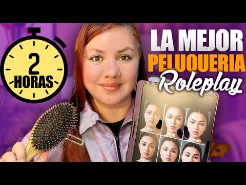 ASMR 2 HORAS de los Mejores Roleplay de  PELUQUERIA para DORMIR