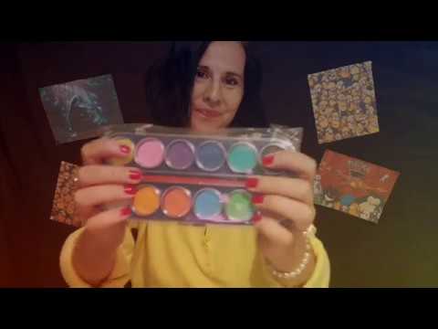 ASMR Français  Roleplay 🎧Baby-sitter  (dernière partie) bruit de pinceaux, de Gants en vinyle ect🎧