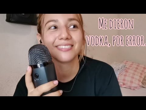 ASMR STORY TIME (ME EMBRIAGARON EN UN RESTAURANTE 🤦‍♀️)