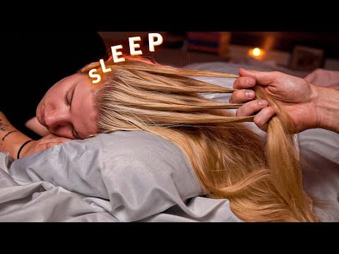 ASMR | Gentle Hair Play While You Sleep 💤 Soothing Sounds (No Talking)