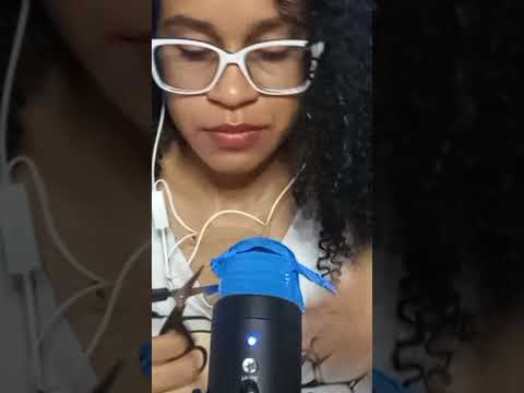 ASMR- SONS DE FITA ADESIVA NO MICROFONE