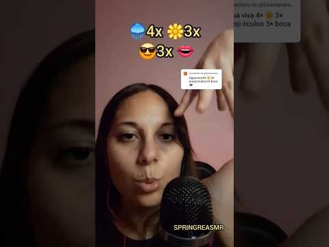 ASMR | Emoji challenge! 🌼 Parte 160 #shorts