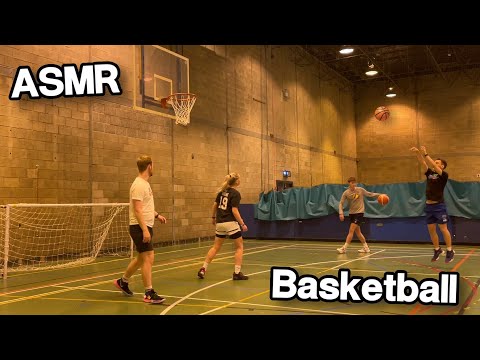 [ASMR] Basketball With My Friends!