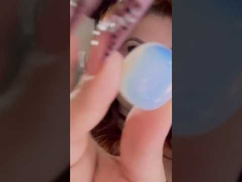 Doing Your Crystal Makeup 🔮💎✨ #asmr #shortvideo #lofi #asmrmakeup