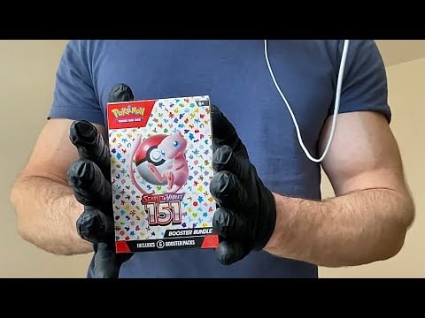 Pokemon Scarlet and Violet Pack Opening | Lofi ASMR