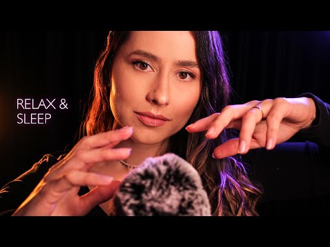 Cozy ASMR with rain sounds for deep sleep 🌧 Simulated scalp massage, hand movements, tk tk tk, +