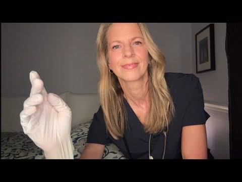 ASMR Concierge Nurse Takes Care of You | Exam, Massage & Personal Attention
