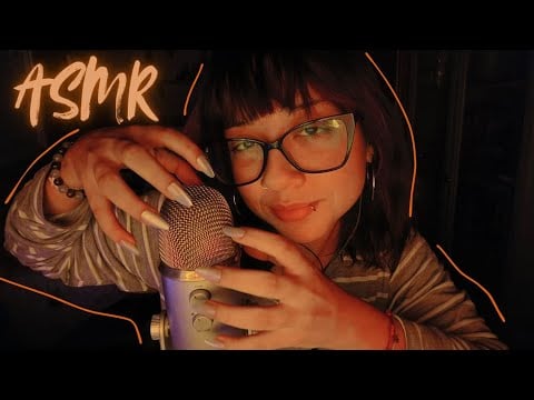 ASMR Paz e Caos *um pouco caótico* 🌪️🎧 ~ Mic Scratching e Gripping no Blue Yeti 