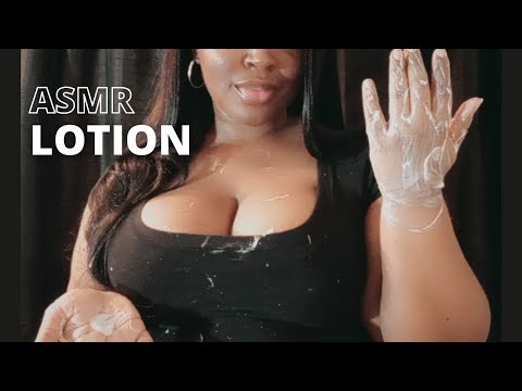 ASMR | Lotion sounds. (Sloppy) Fast