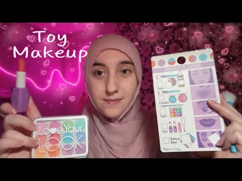 ASMR Doing Your Kid's Toy Makeup