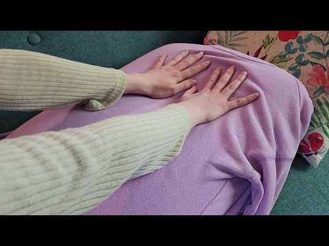 [ASMR] ✨No Talking✨ Pillow Back Massage for Ultimate Relaxation and Stress Relief 💆‍♀️🌙