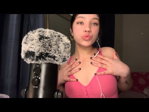 ASMR | Skin scratching🫪& mouth sounds🫦 (at the end) 