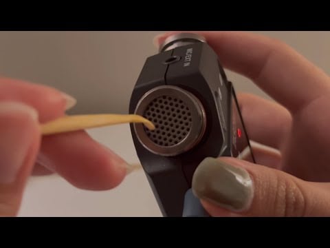 ASMR | Simple Triple Ear Cleaning for Sleep👂｜Trying New Mic Tascam✨（No Talking）