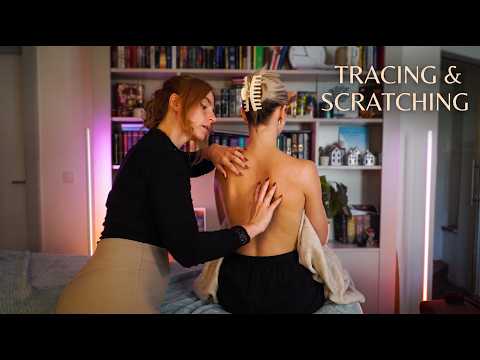 Back TRACING & SCRATCHING that Will Give You Tingles | Real Person ASMR - early access for members