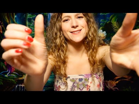 ASMR Reiki | Energy Cleanse for Deep Sleep (positive affirmations, crystal tapping, hypnotic hands)