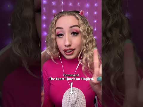 Did you tingle for the first time? 🤔💕😊 #asmr #satisfying #fyp #asmrsounds #asmrtriggers