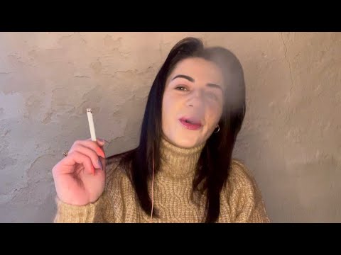 ASMR | Catch Up/Ramble 🥰 (Whispering, Smoking & Hand Movements)