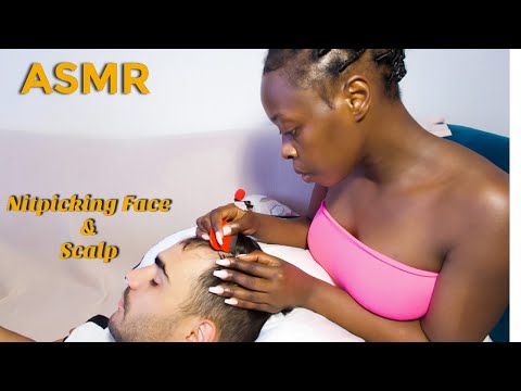 ASMR 1 HR Nitpicking Whiteheads On Face & Scalp