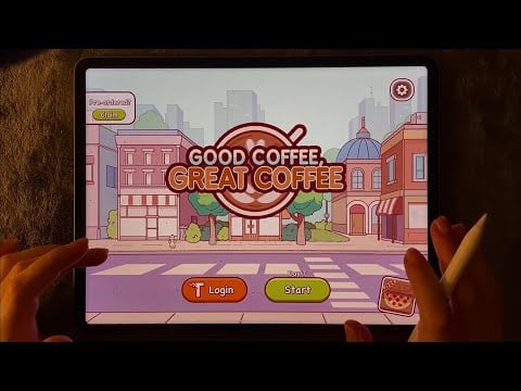 😴 iPad ASMR - Let's Make Coffee (2) - Clicky Whispers