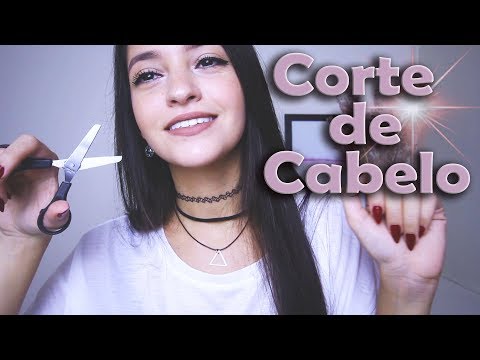 [ASMR] CORTANDO SEU CABELO ♡ Roleplay de Atenção Pessoal, Vídeo Escurinho l Relaxing Haircut & Style