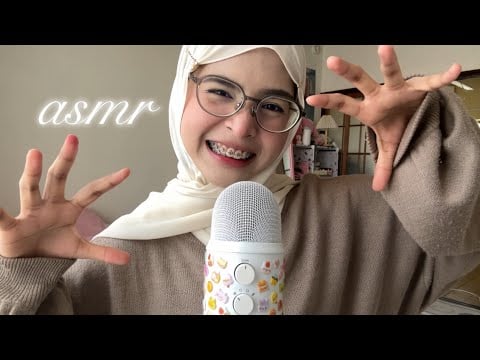 [ASMR] ALL MIC TRIGGERS (BARE, FOAM, FLUFFY) 🤍 SUPER TINGLY 🤍