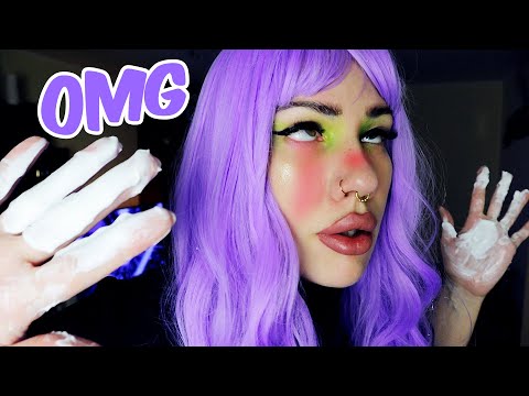 ASMR | Mouth sounds✨ Lotion Hand Sounds & Movements 💦 Wet Noise Triggers💧 Blue Yeti!
