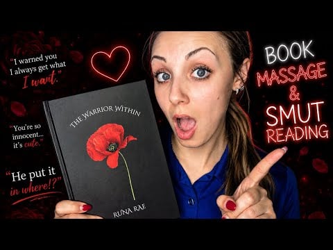 ASMR Book Massage & Reading Smut! 🤲 (Spicy Romance)🥵