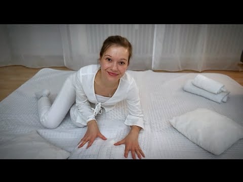 ASMR WHITE Full Body Massage Roleplay (german soft spoken)