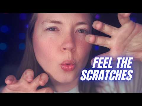 scratching your face until your brain starts tingling (asmr)