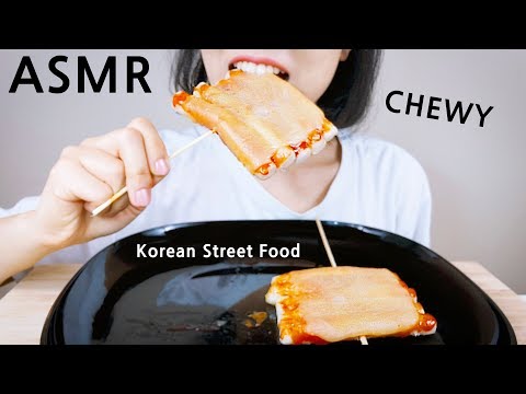 MOZZARELLA RICE CAKE SKEWER 모짜렐라 치즈 떡꼬치 리얼사운드 먹방 ASMR