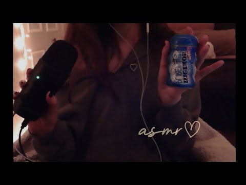 ASMR trigger words + gum chewing .𖥔 ݁ ˖ ♡