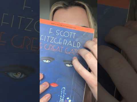 ASMR BOOK TALK | The Great Gatsby #asmr #books #thegreatgatsby